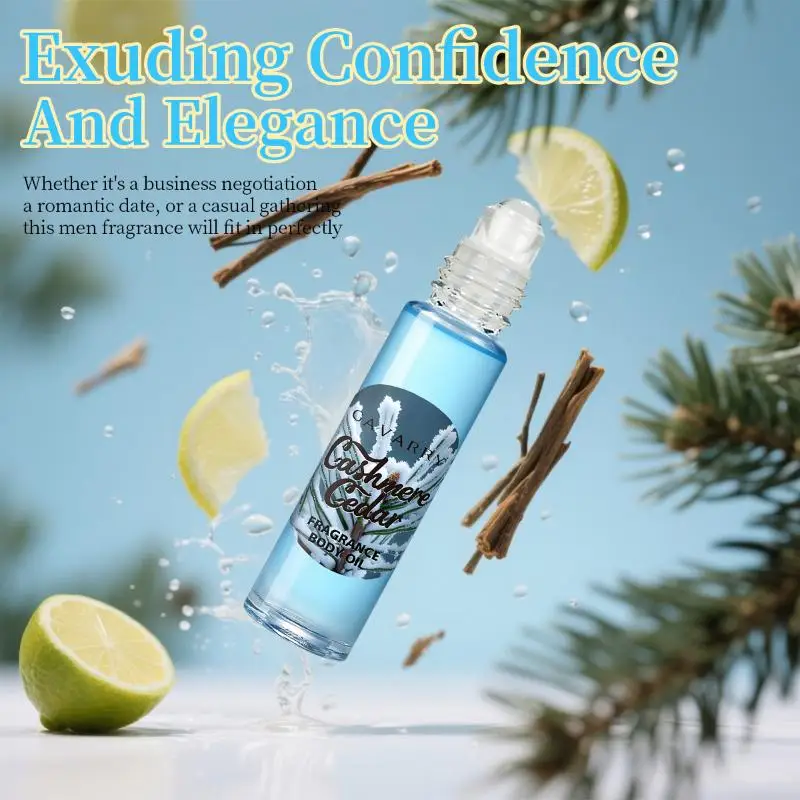 

GAVARRY 10ml Velvet Cedar Roll-On Fragrance Oil Long Lasting Women's Fragrance Body Oil Portable Mini Fragrance For Daily Use