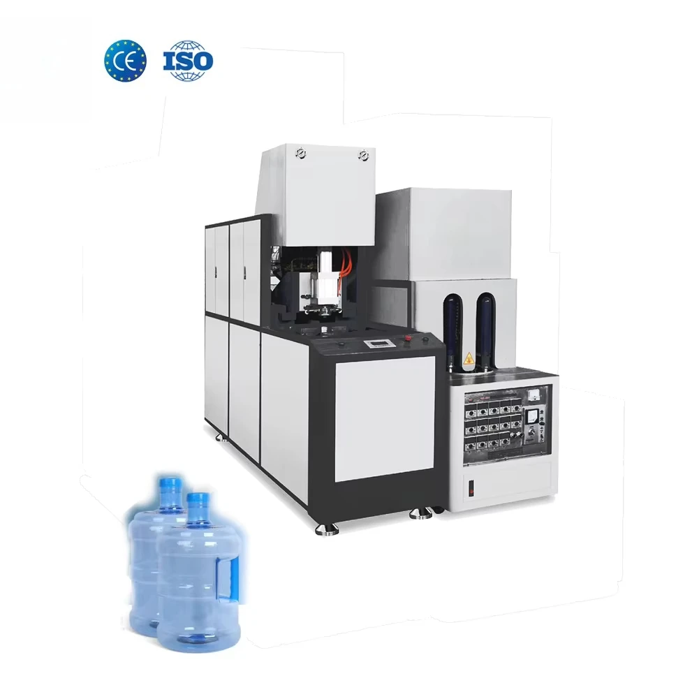 Customized Semi Automatic Water Bottle 15 Liter 20 Liter 5 Gallon Pc Bottle  Blowing Machine
