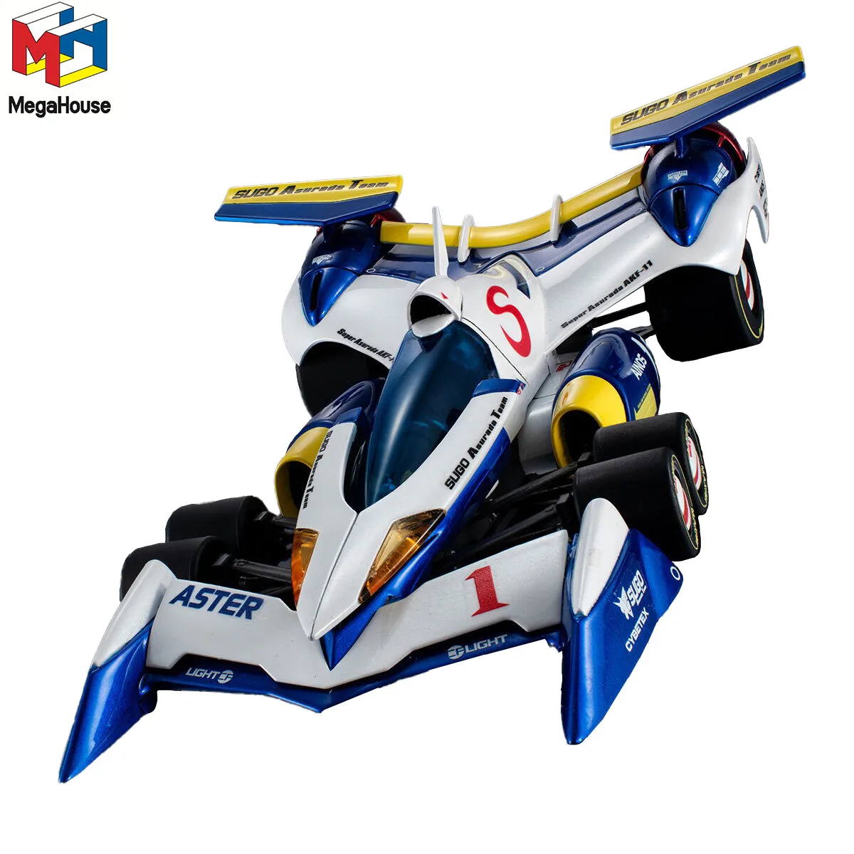 

In Stock Original MegaHouse VA (Variable Action) GPX：Cyber Formula 11 Asurada Anime Action Figures Model Collectio Toy