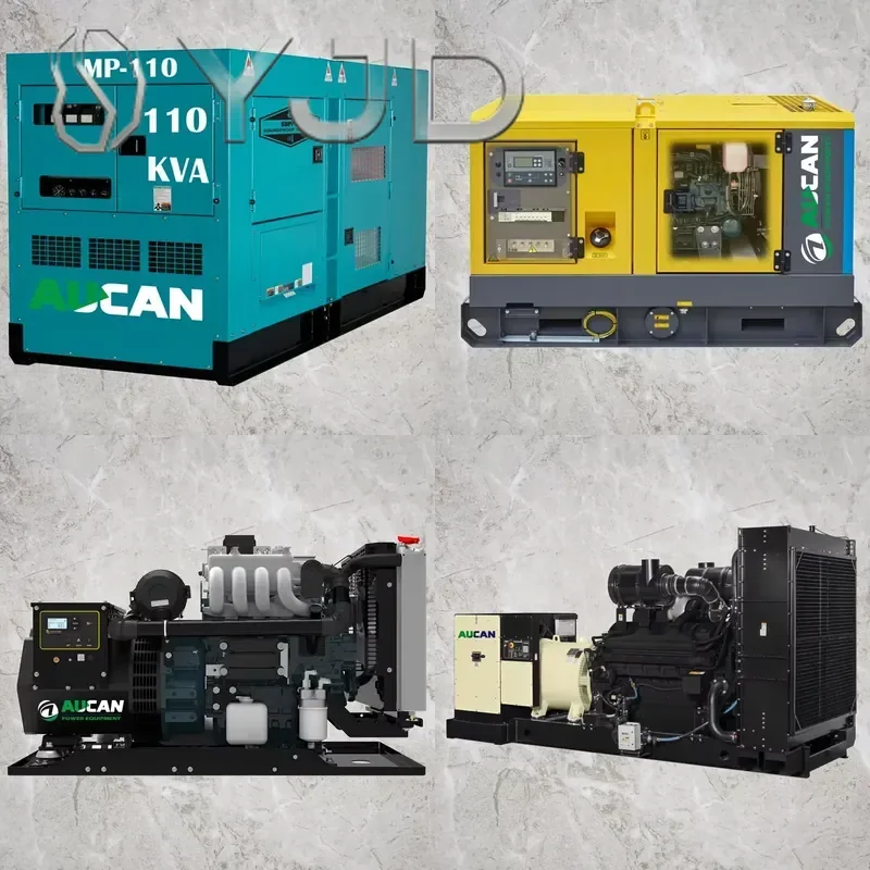 110kva Generator Set for Industrial Stamford Alternator Supper Silent Type for Home Backup