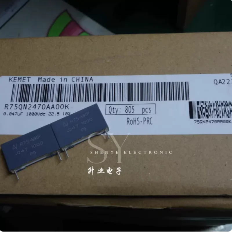 10pcs-100pcs KEMET AV R75 0.047uf/1000V 47nf 473 brand new 22mm R75QN2470AA00K