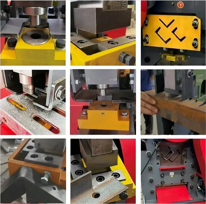 Multifunctional High End Ironworker Combine-punching-and-shearing-machine Electric Cutting Machine for Angle