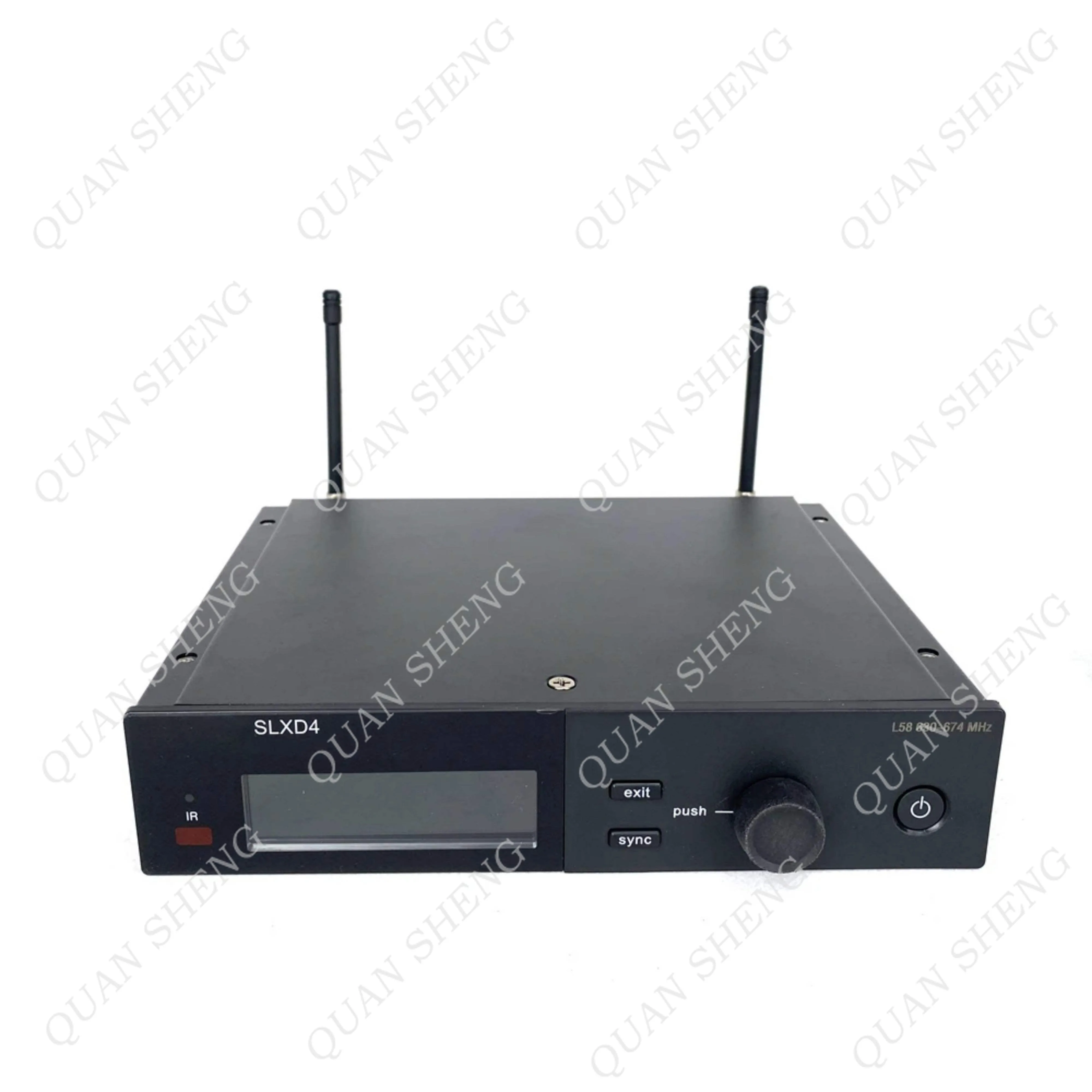 SLXD4 SLXD24 نظام الميكروفون الديناميكي المحمول اللاسلكي Inalambrico XLR موصل المواد المعدنية تردد المباراة للكاريوكي