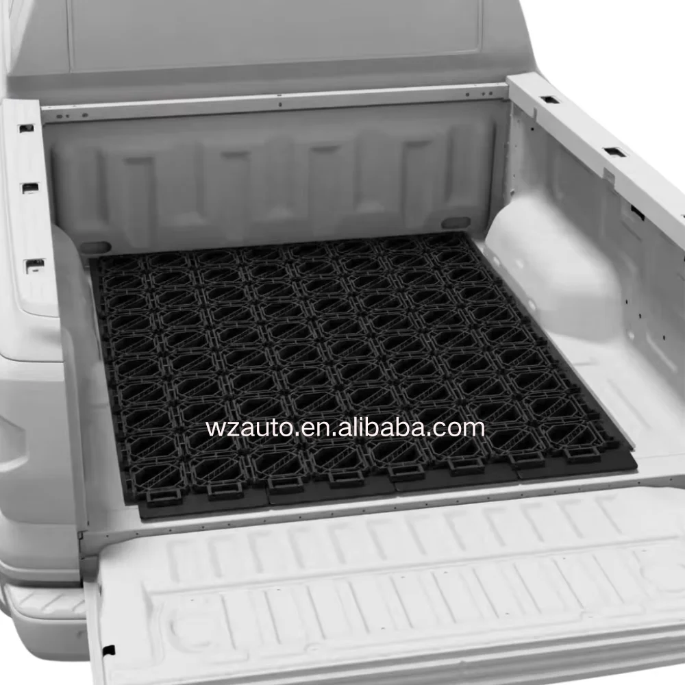 Flexible Combined Cargo Management System Truck Bed Mat for Ford Ranger / Raptor