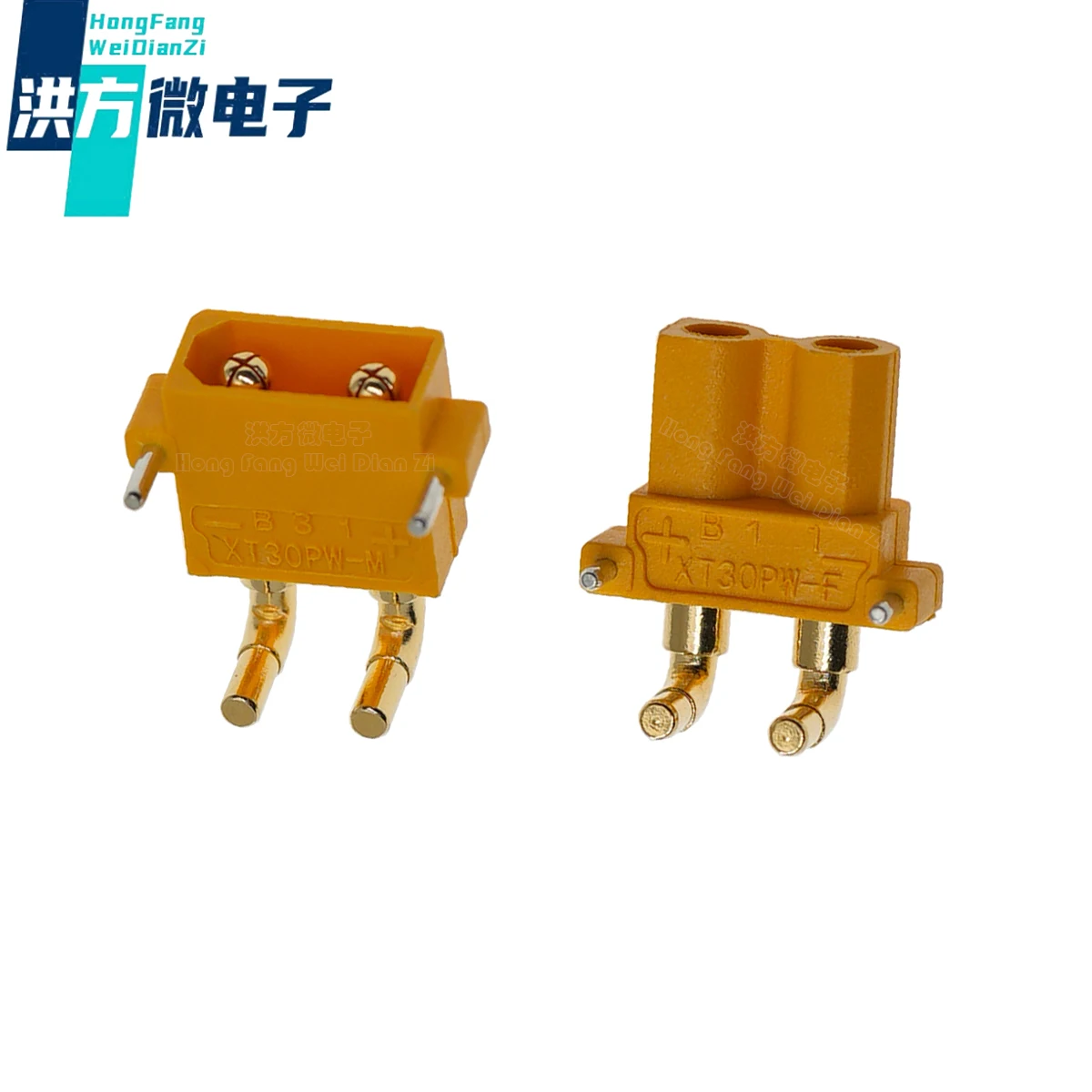 5 sets original,XT30PW,Aeromodelling plug,Horizontal injection molded 2PIN connector,Male head and female head;XT30PW-F;XT30PW-M