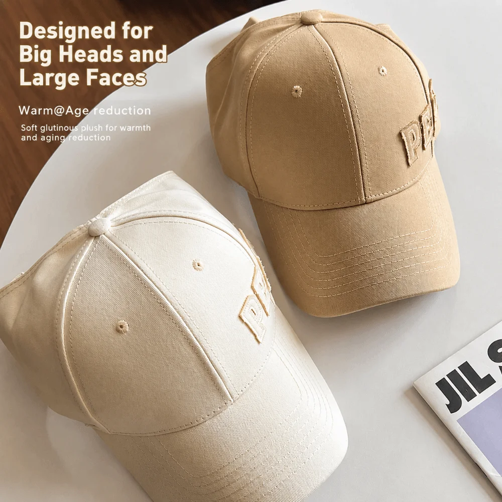 PEACE Embroidery Ponytail Baseball Cap Curved Brim Hollow Top Messy Bun Hat Adjustable Structured Baseball Cap Sun Protection