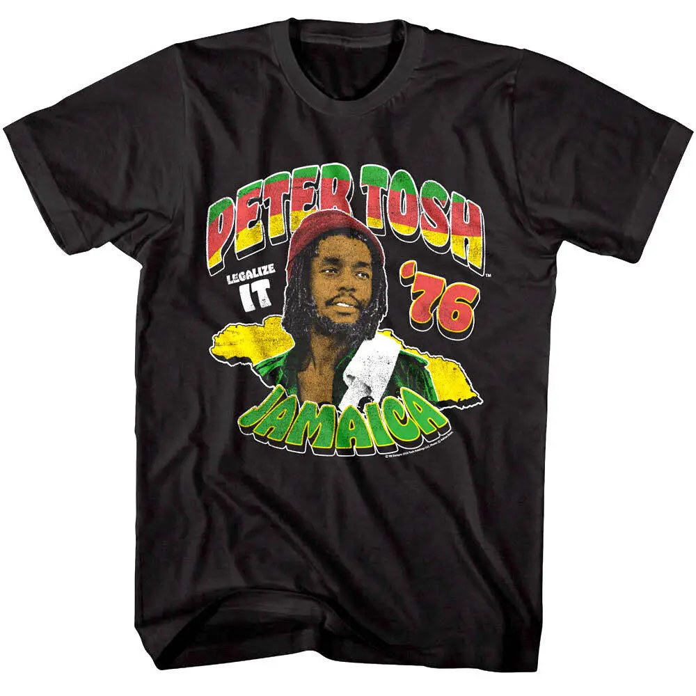 Peter Tosh Legalize It 76 Men'S T Shirt Jamaica Legacy Reggae Activism Dredd