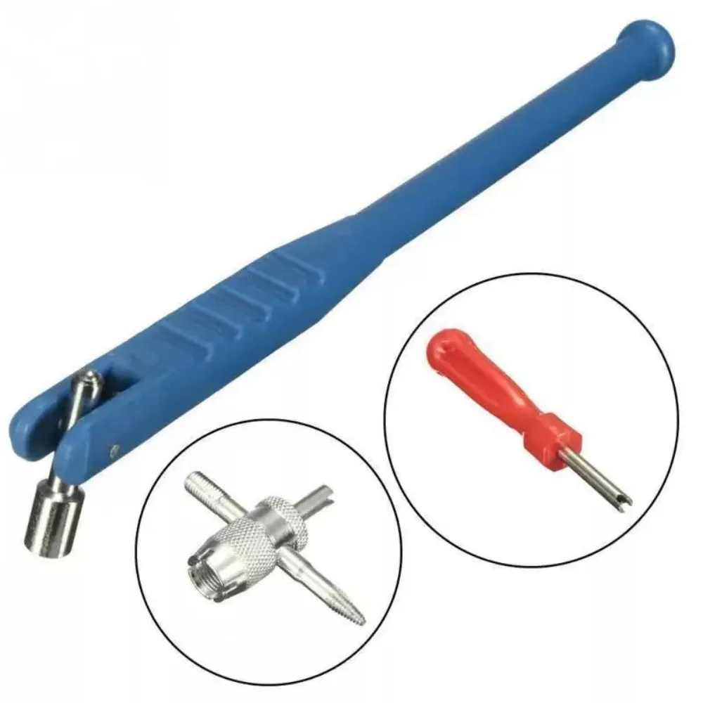 

Car Tire Repair 3-piece Set, Core Wrench Set, Four-in-one Tool, Valve Nozzle Loader Installation Resistant Practical Quality