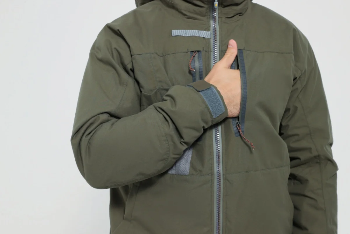 Green Men\'s Incinerator Aerolite jacket fall winter camouflage waterproof insulation fishing fishing clothing