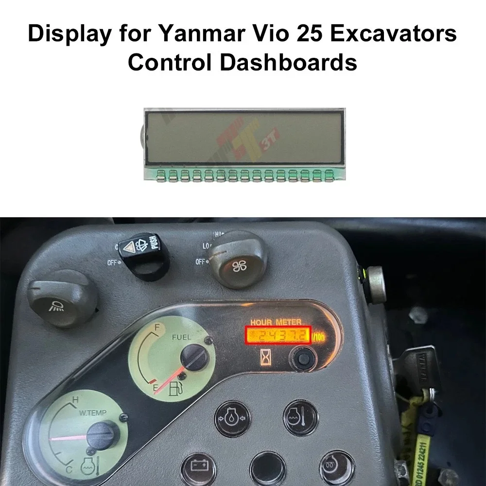 Display für Yanmar Vio17 Vio25 Vio35 Vio40 Vio55 Bagger-Steuerpanels – Detail 2
