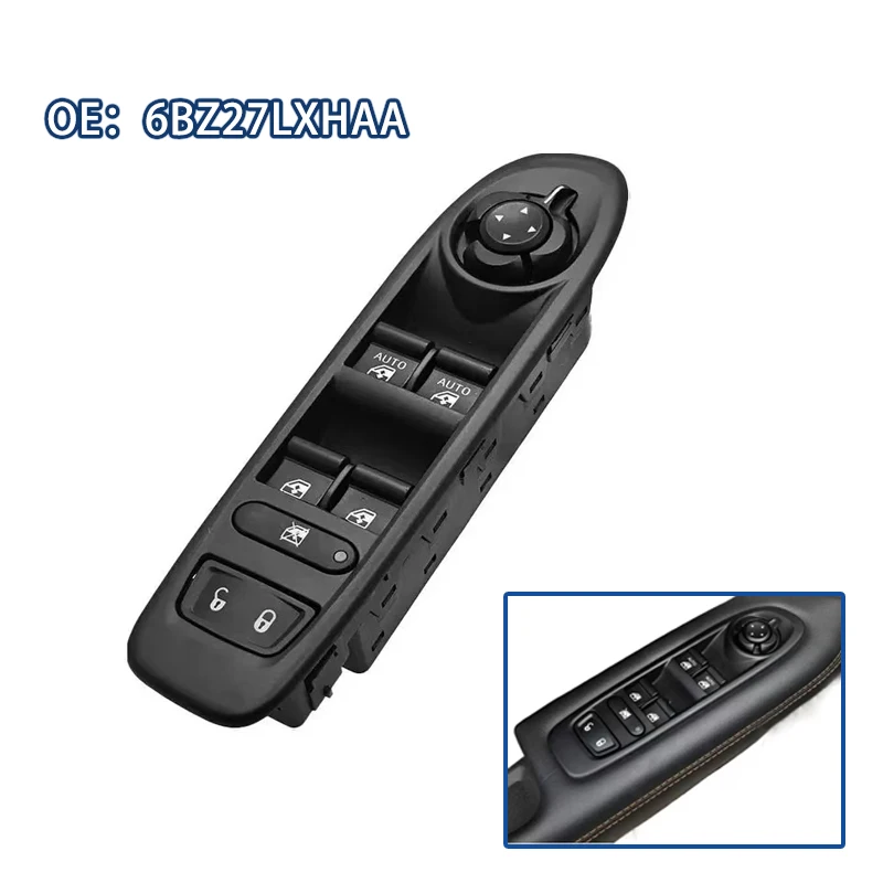 

High quality 6BZ27LXHAA Front Left Side Door Window Switch Control Button With Folding Assy For Jeep Compass 2017-2021