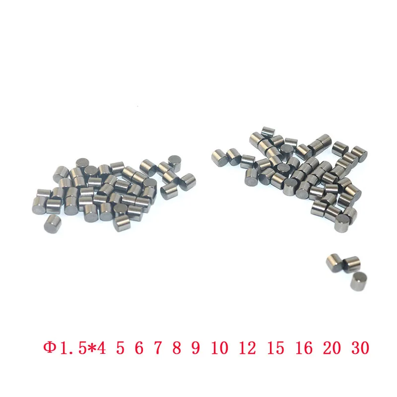 100pcs 1.5mm Bearing Steel Cylindrical Pin Locating Pin Needle roller Thimble Length 5 6 7 8 10 12 14 16 18 20 22 24 26 28 40 mm