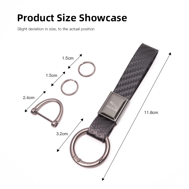 سيارة شارة المفاتيح سبائك الزنك كيرينغ اكسسوارات ل جاكوار XE I-Pace S-Type X-Type XKR XEL XFL XK XF XJ F-Type F-Pace E-Pace #3