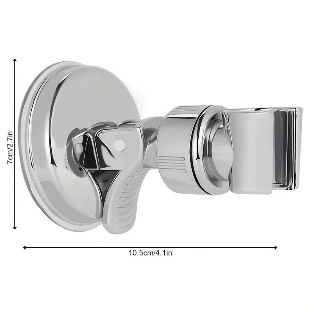 360 ° Adjustable Suction Cup Shower Head Holder, Household Bathroom Suction Cup Rack Bathroom Accessories