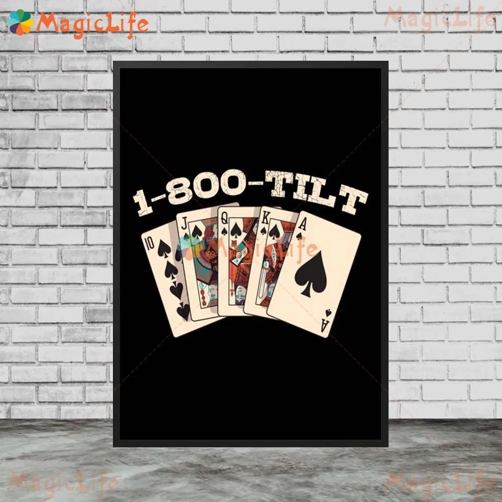 Queen Sister Bar King Poker Playing Cards Nordic Poster Wall Art Canvas Painting Wall Pictures For Living Room Decor Unframed
