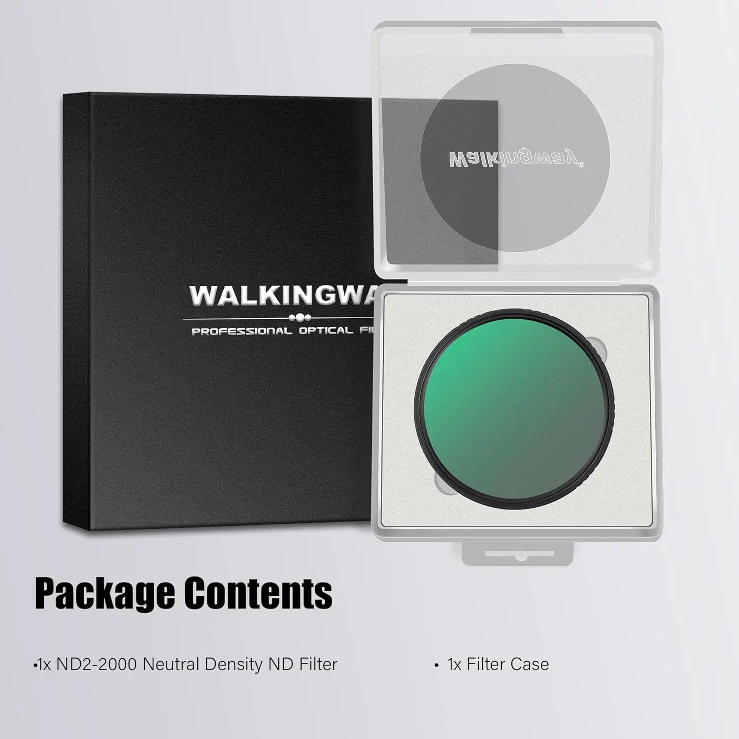 Walking Way Variable ND2-400 Filter ND2-2000 Camera Lens Neutral Density Filters HD Waterproof Scratch Oil Resistant Lens Filter