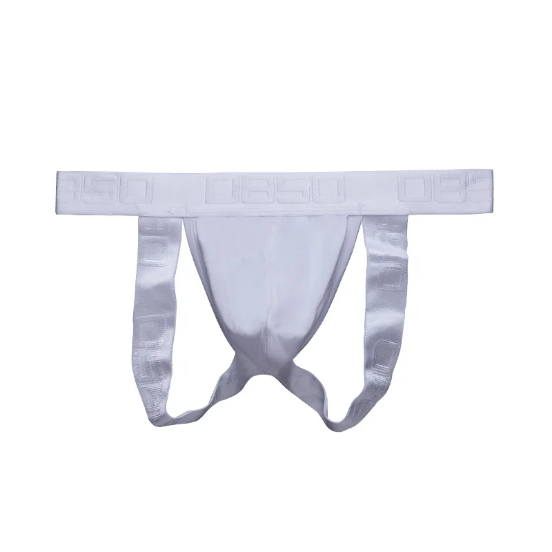 Shopee men's thong low-rise breathable stretch pouch hip lift hollow sport double butyl BS3523