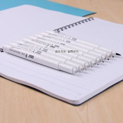 Made in Japan Marvy Hook Line Pen Sketch Pen Drawing Pen Hand Drawn Animation Limited Edition Professional