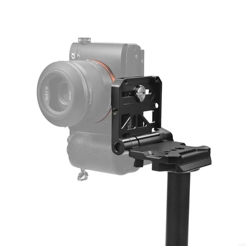 L Shaped Foldable Quick Release Camera Plate for Travel Photography Enabling Quick Horizontal Vertical Switching 83CE