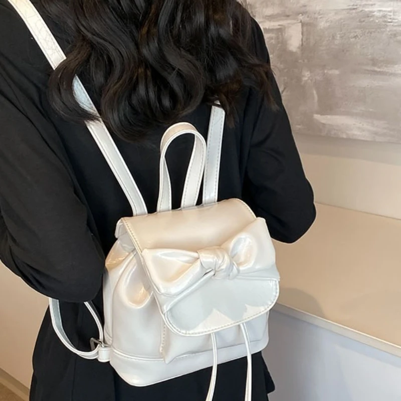 

Butterfly Knot Women Backpack Versatile Kids Backpack for Boy Designer Bag Back To School Bags Class Bag for Girl Mochilas Mujer