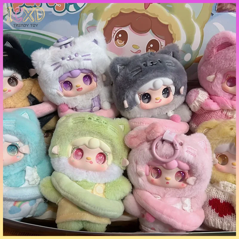 

Yooki Meow, летняя вечеринка, серия, плюшевая слепая коробка, кулон, кольцо для плавания, кукла для девочек, подарок на день рождения, загадочная коробка