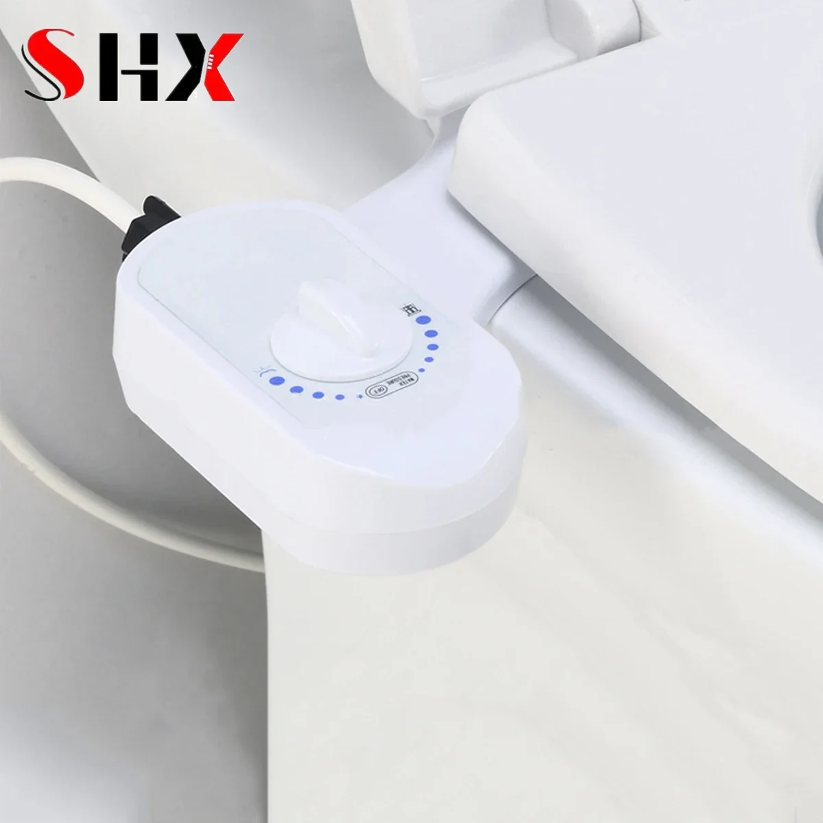 Slim Bidet Bidet For Toilet WC Water Spray Dual Nozzle Self Cleaning Feminine Butt Wash Muslim Shattaf Toile Attachment Bidet