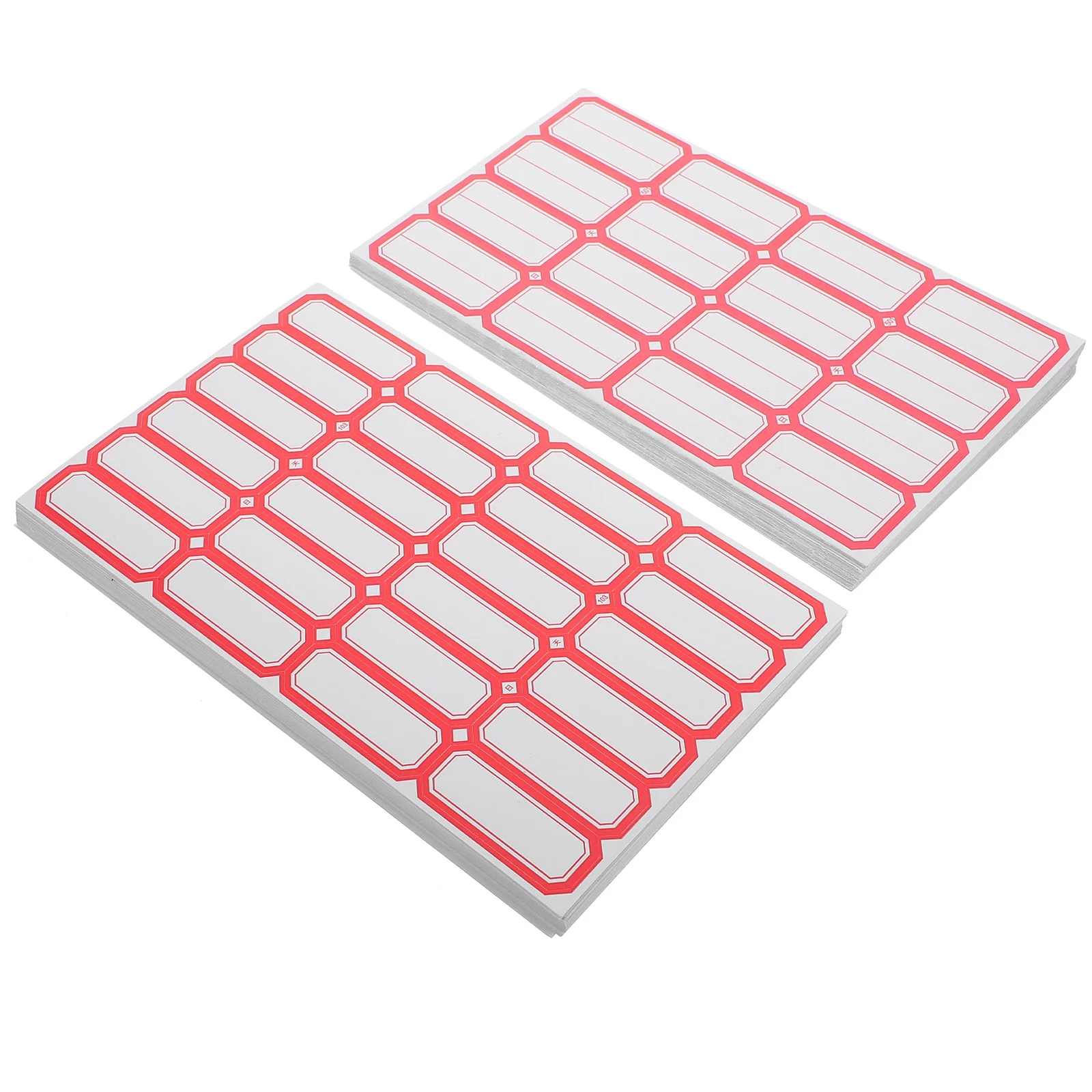 136 Sheets Handwritten Label Stickers Self-Adhesive Office Labels for Home Organization Multi-Function Sticky Price Tags