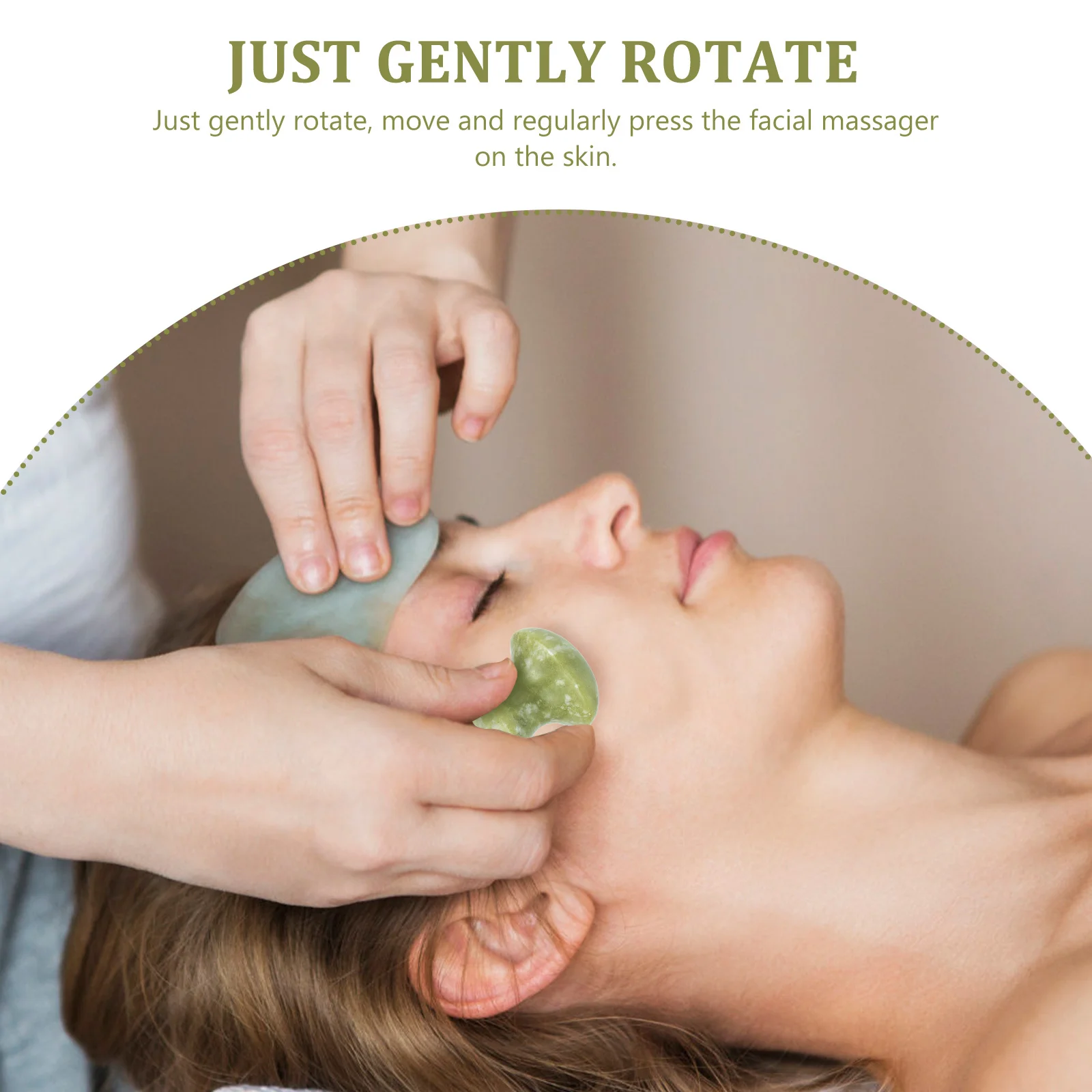 2 pçs design de cogumelo rosto massageador jade gua sha rolo raspagem ferramenta para mulheres pele olhos beleza alívio linhas finas fadiga