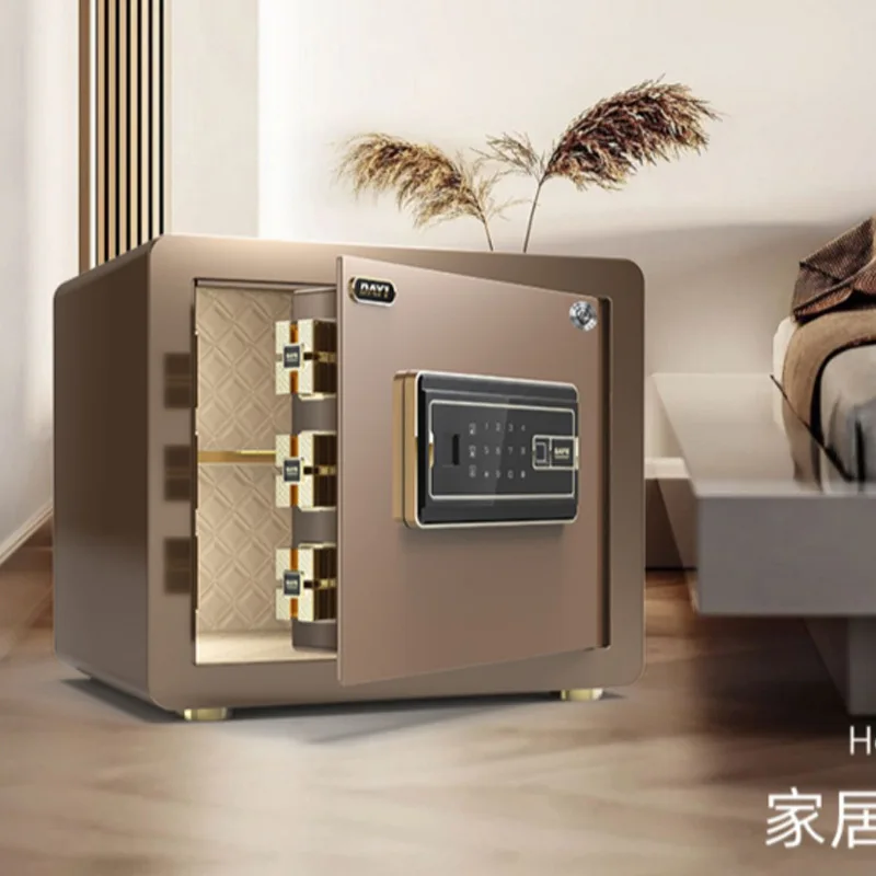 

Утолщенный 30 см безопасный бытовой маленький мини-пароль отпечатков пальцев противоугонный сейф для офисных документов