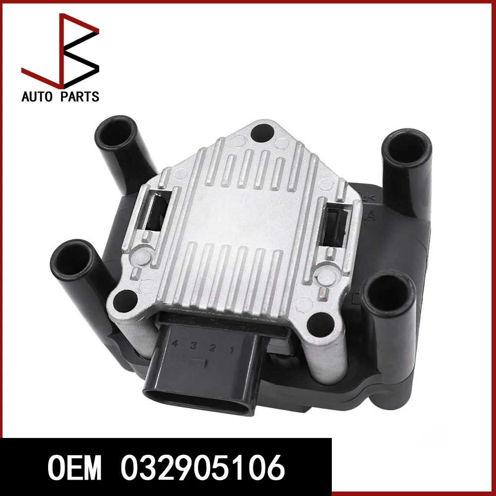 

OEM 032905106 032905106 Б 032905106 Д 032905106 Катушка зажигания E для VW Jetta Golf, пива Skoda Fabia Roomster YETI 1.2L 2009-2017