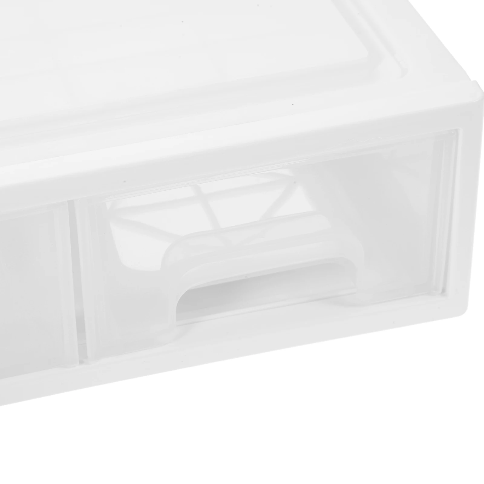 

Drawer type Desktop ganizer White Storage Box Pen Holder Shelf for Stationery Large Capacity Plastic Desk Bins Containers