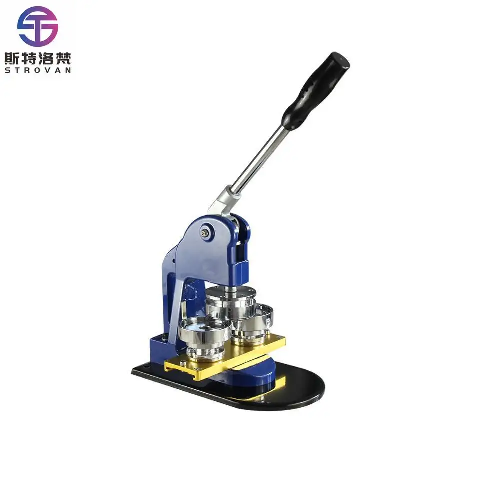 

DIY Manual Badge Making Machine of 44mm Button Maker Machine Pin Badge Press Machine with Mold