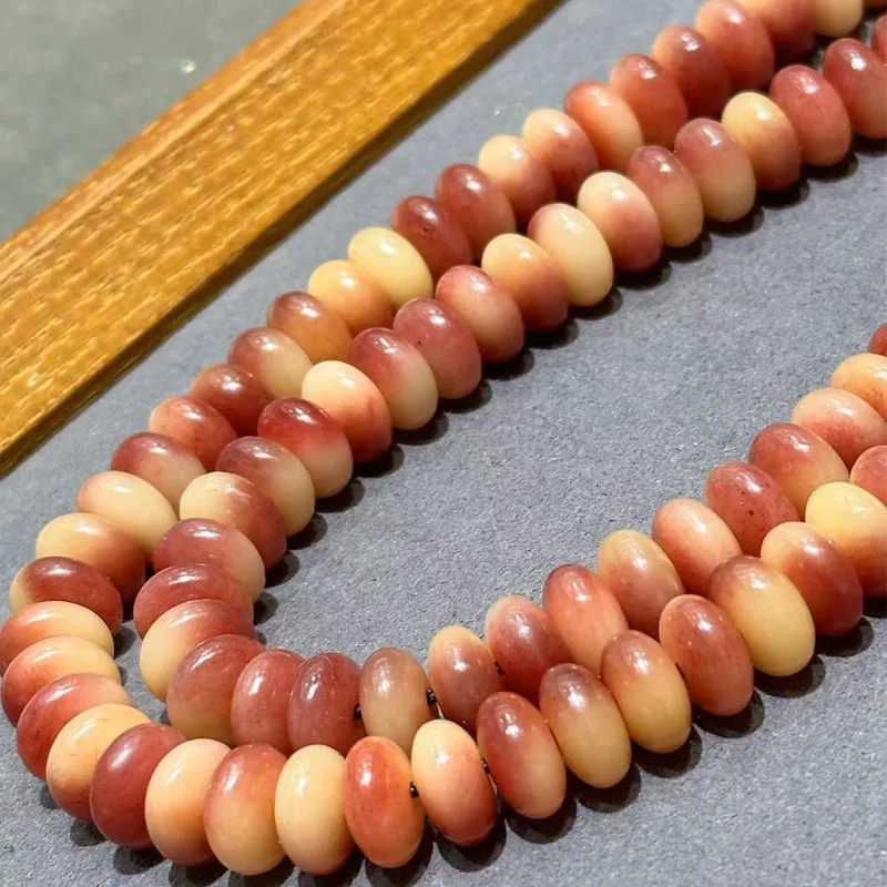 Half- bone 108 plain semi-finished beaded Buddhist beads jewelry
