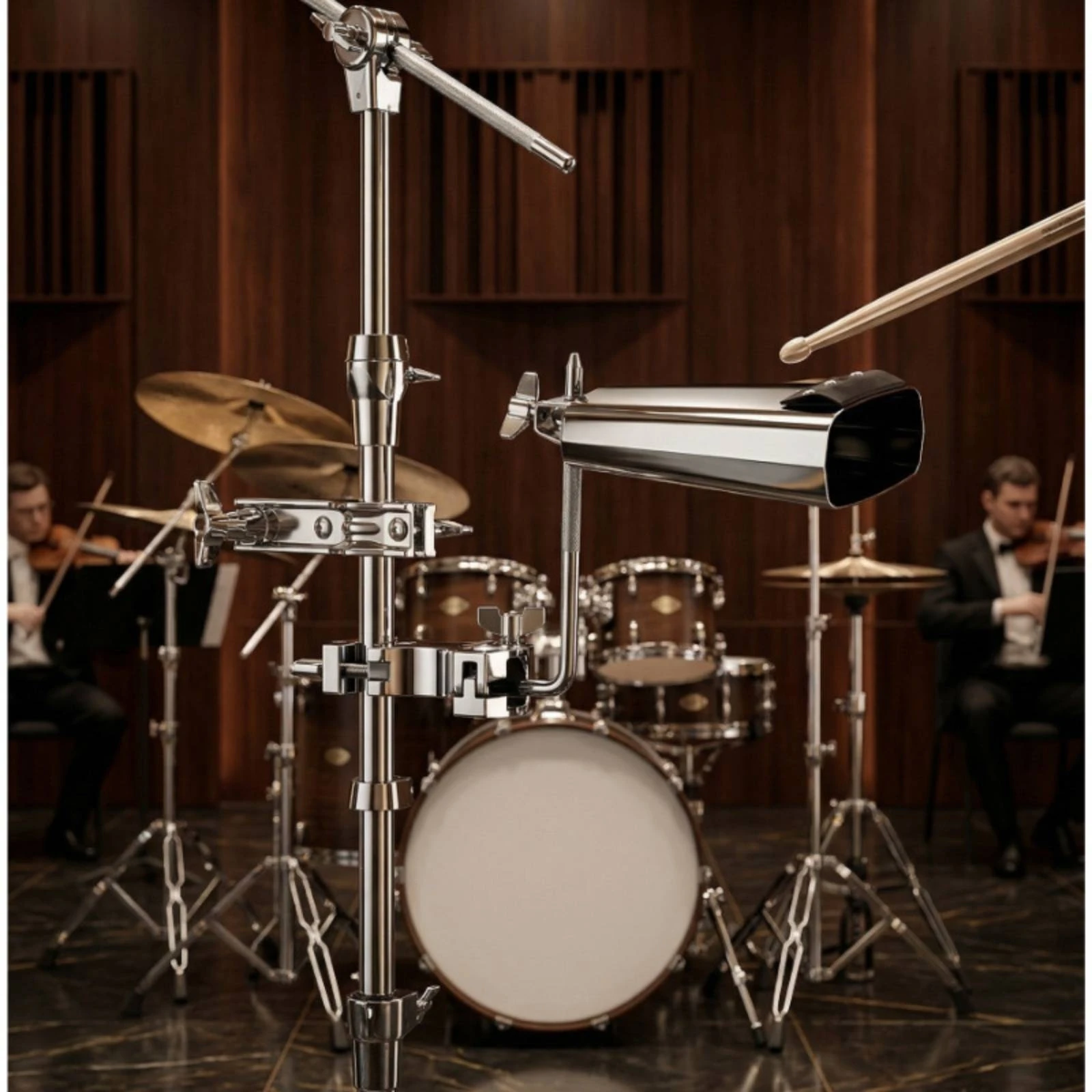 جرس بقرة معدني بصوت نقي، آلة إ - مراجعة Musical Instrument Percussion وسعره
