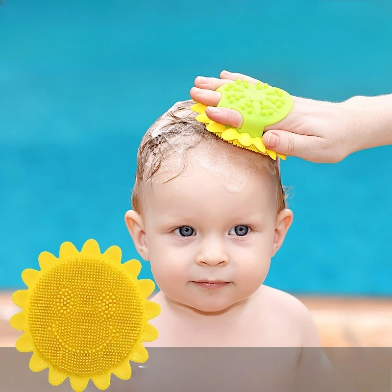 Baby Silicone Bath Brush for Shampooing & Massage Bath Essential