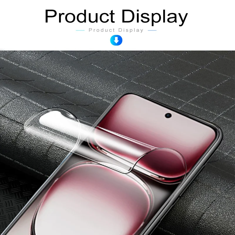 1-4Pcs Hydrogel Film For Oppo Reno12 Pro 5G Screen Protector For OppoReno12 Reno 12 12Pro Reno12Pro 5G 2024 Soft Protective Film