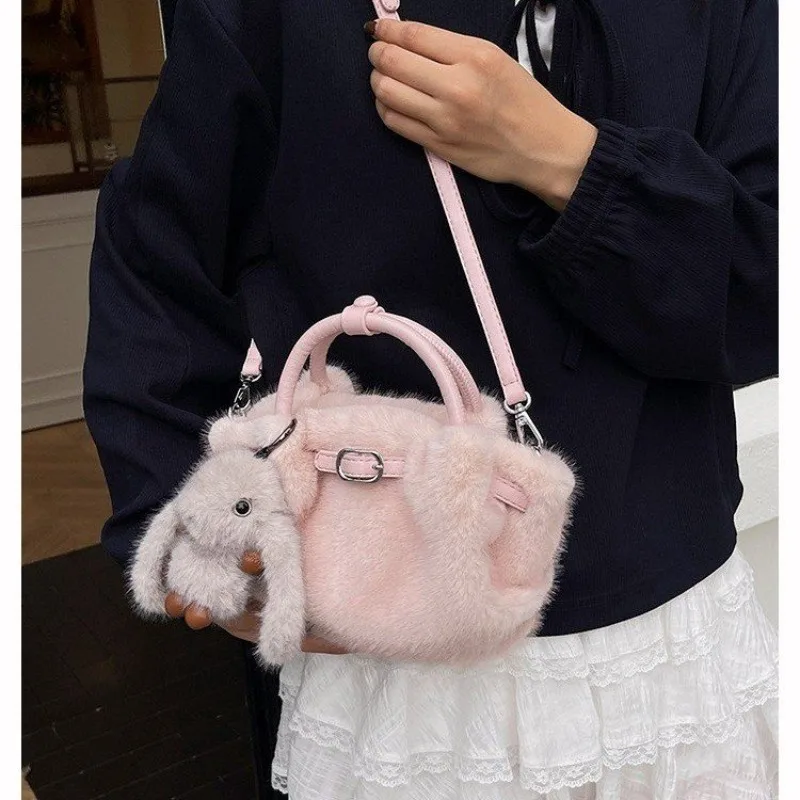

Vintage Leather Diaper Bag, Elegant Classic Messenger Purse, Trendy Solid Color Clutch For Ladies, Luxury Tote