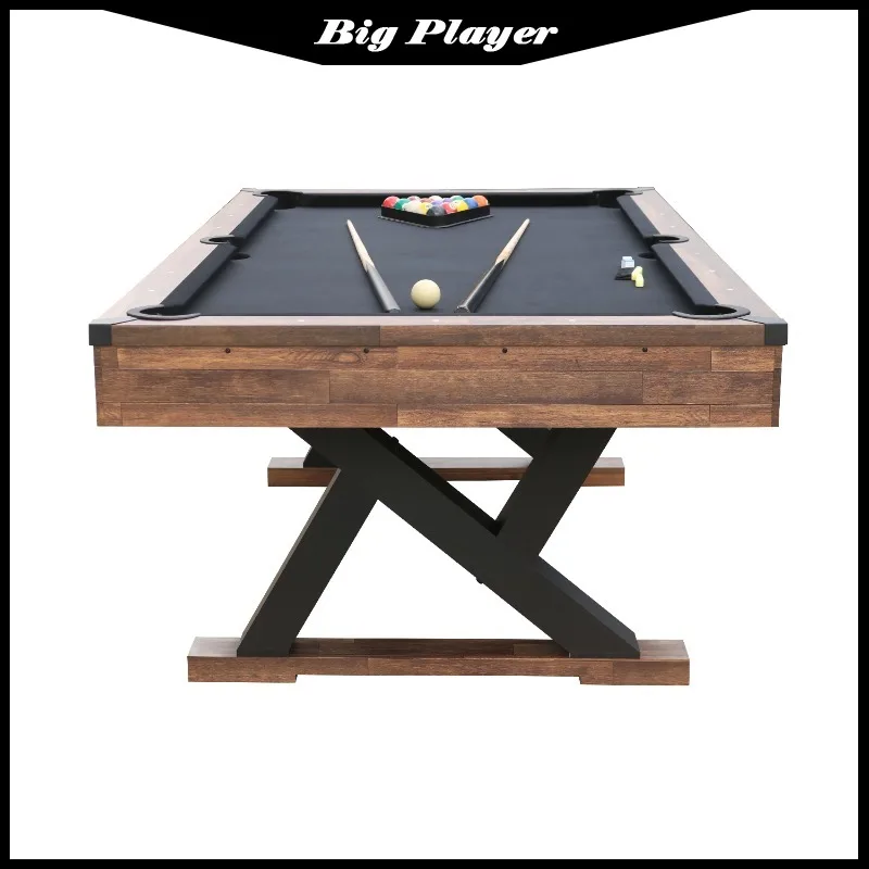 For 7ft 3 In 1 Combo Multi Function Game Ping Pong Table/ Pool Tabel/Dining Table For Home Use