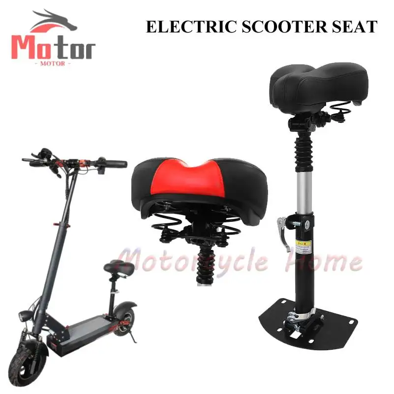 Scooter Adjustable Seat Comfortable Shock Absorb Saddle Foldable DIY Parts For KUGOO M5 Pro Electric Scooter Upgrade Accessories