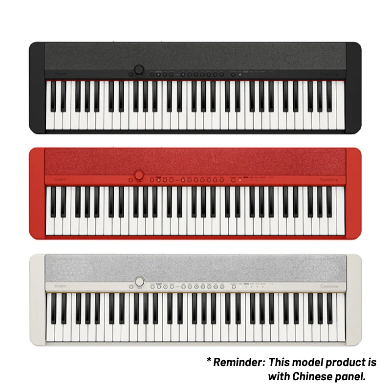 CASIO CT-S1 Ice Cream Series Electronic Keyboard for Adults, Children and Beginners, 61 Keys, Portable, Intelligent
