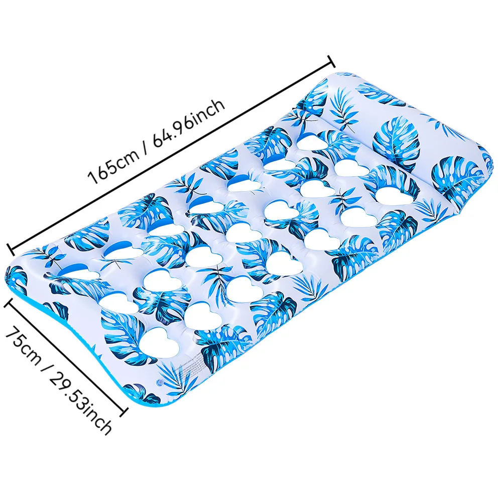 

165*75 см надувная плавающая водная плавающая кровать плавающая лодка водное кресло для отдыха охлаждающее сиденье