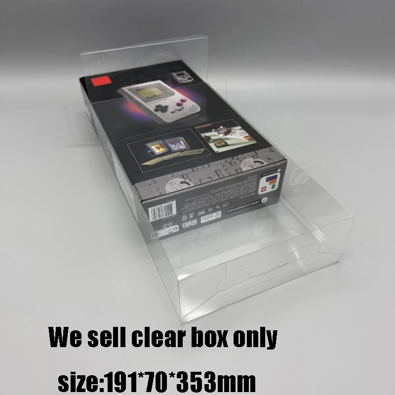 Für LEGO |   72046 GAMEBOY GB Box Transparente Sammler-Schutzhülle