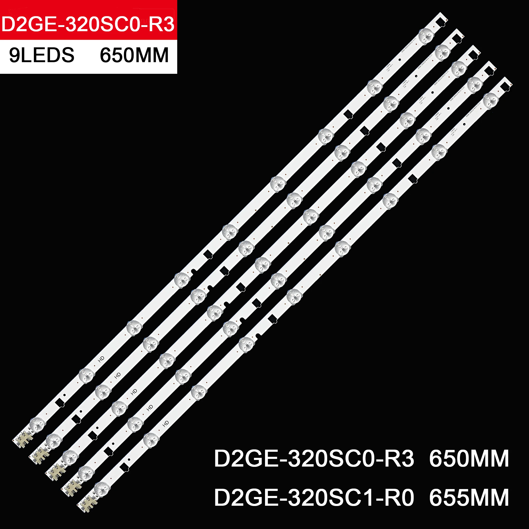 LED backlight for 32''TV D2GE-320SC1-R0 UE32F5000AK UE32F4000AW BN96-28489A D2GE-320C1-R3 UE32F5000 UE32F5500 UE32F4000