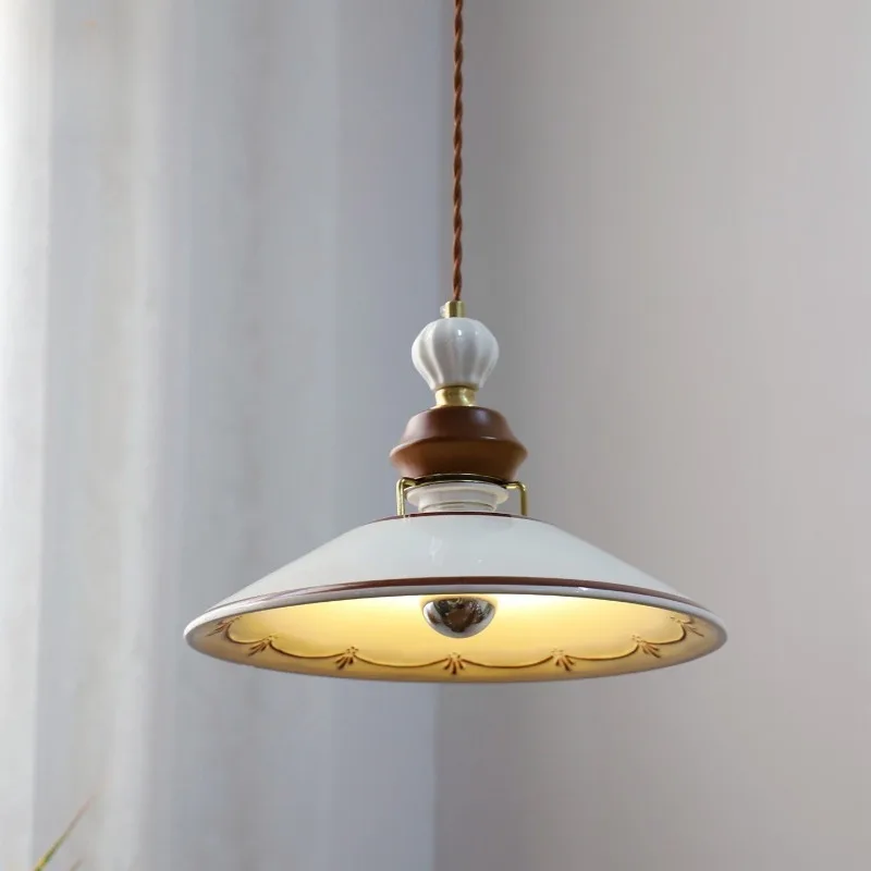 Chandelier Retro Hand Drawn Ceiling Lamp  Living Room Study Lighting Lamps Home Decoration
