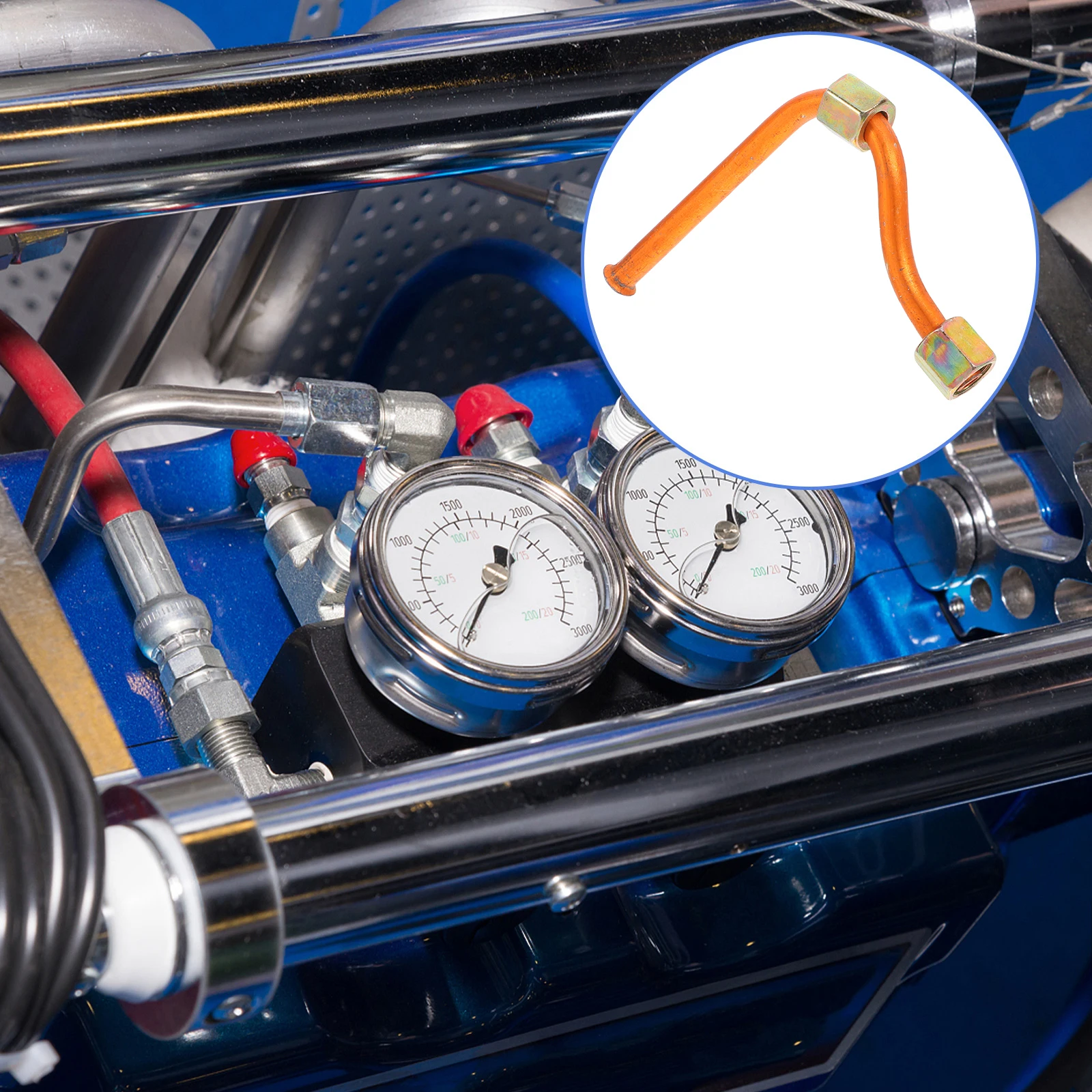 

Compressor Accessories Aluminum Copper Exhaust Pipe Hose Replacement Universal Compatibility Soft Hose Connection High Pressure