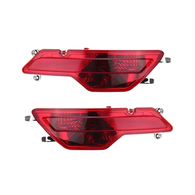 

2Pcs Rear Bumper Fog Light Reflector For Bmw X6 E71 E72 2008-2010 63147187219 63147187220 - Right & Left