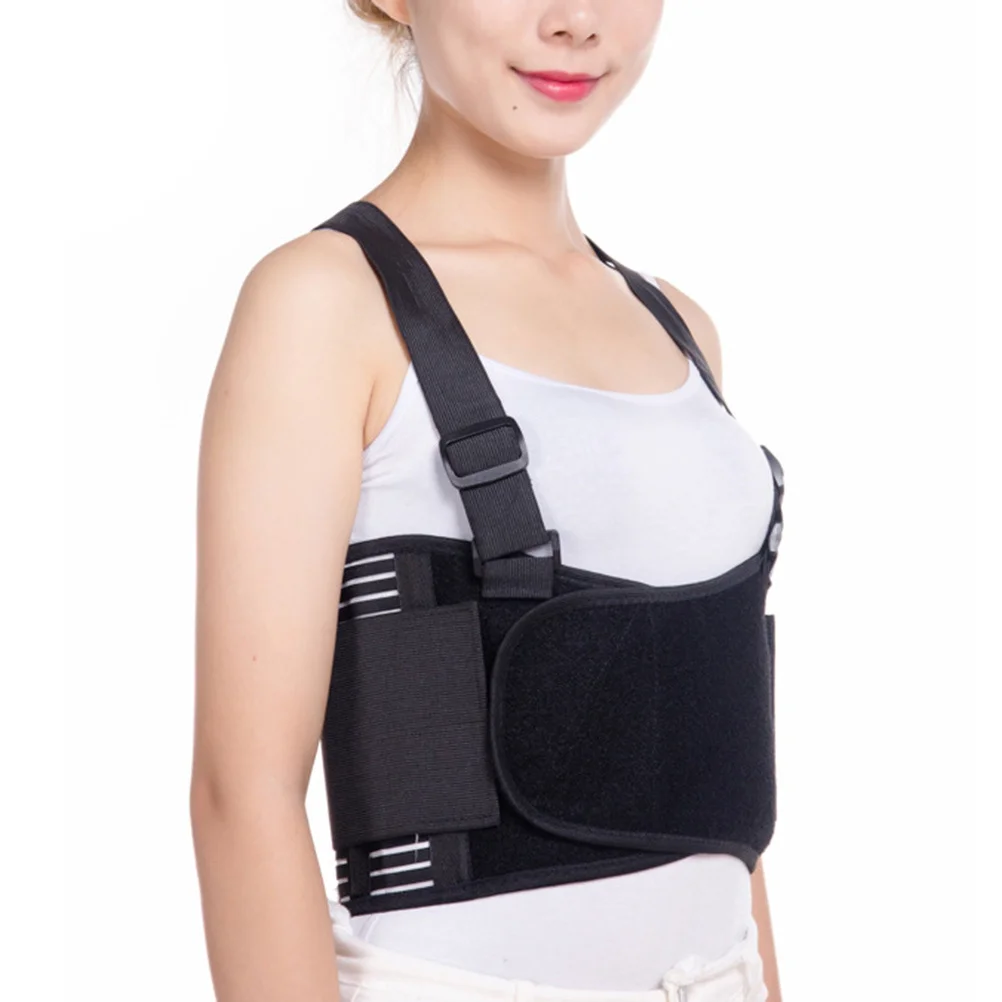 

Ортез для грудной клетки, регулируемый, легкий, дышащий, для восстановления после перелома ребер, размер XXL, для восстановления после вывиха ребер, 1 шт.