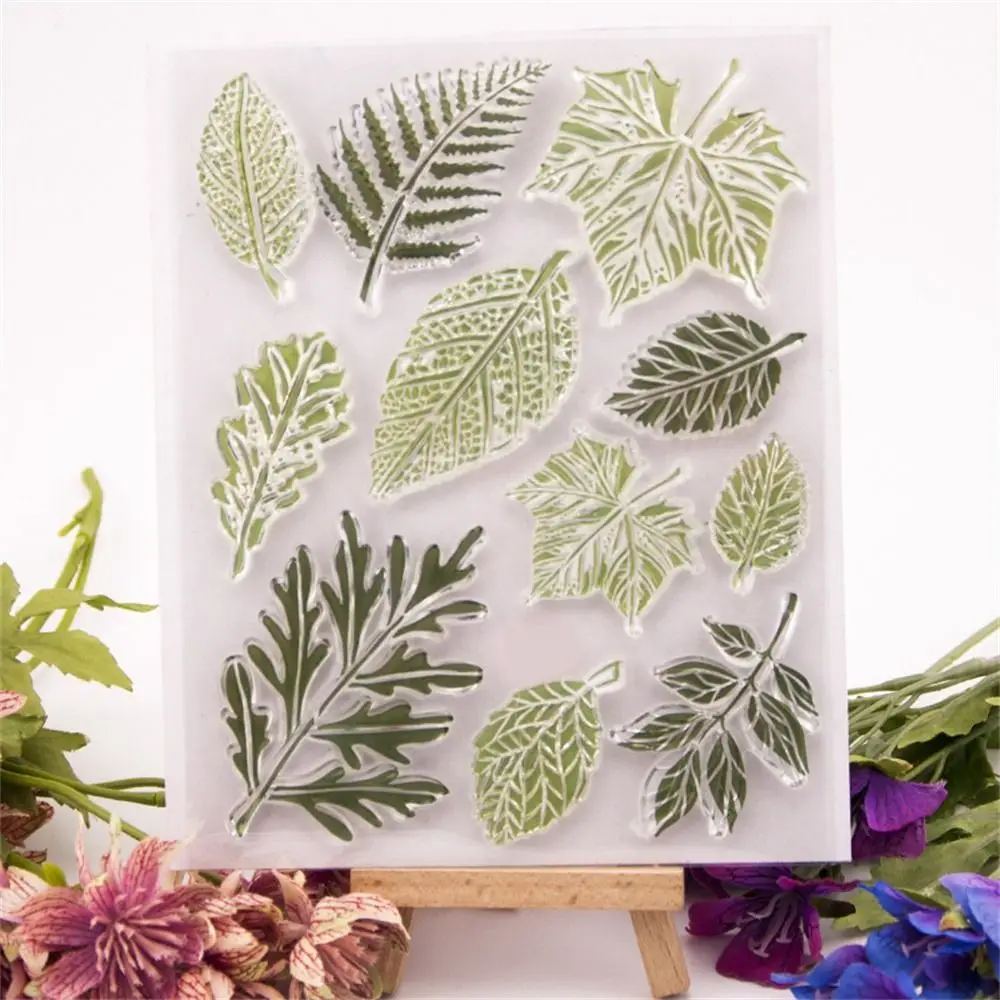 Handmade Gift DIY Craft Card Making Plant Calendar Pattern Month Plan Silicone Seals Clear Stamps Transparent Stamps Stamp Seal