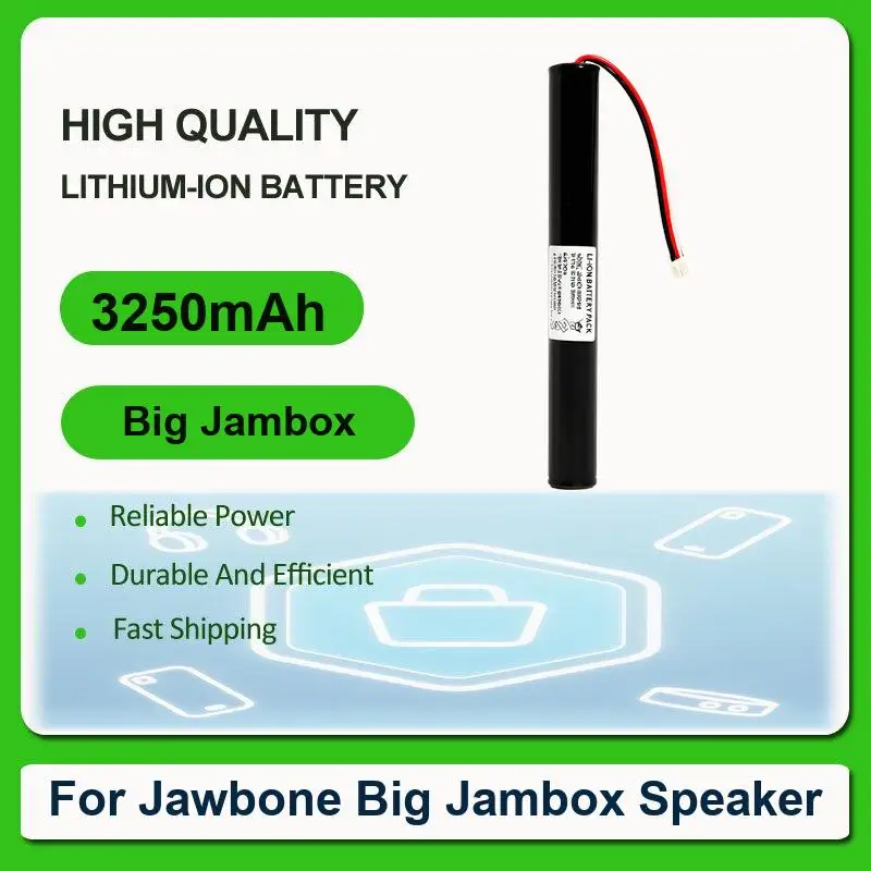 

Replacement Portable Speaker Battery For Jawbone Big Jambox Speaker Big Jambox 3250mAh