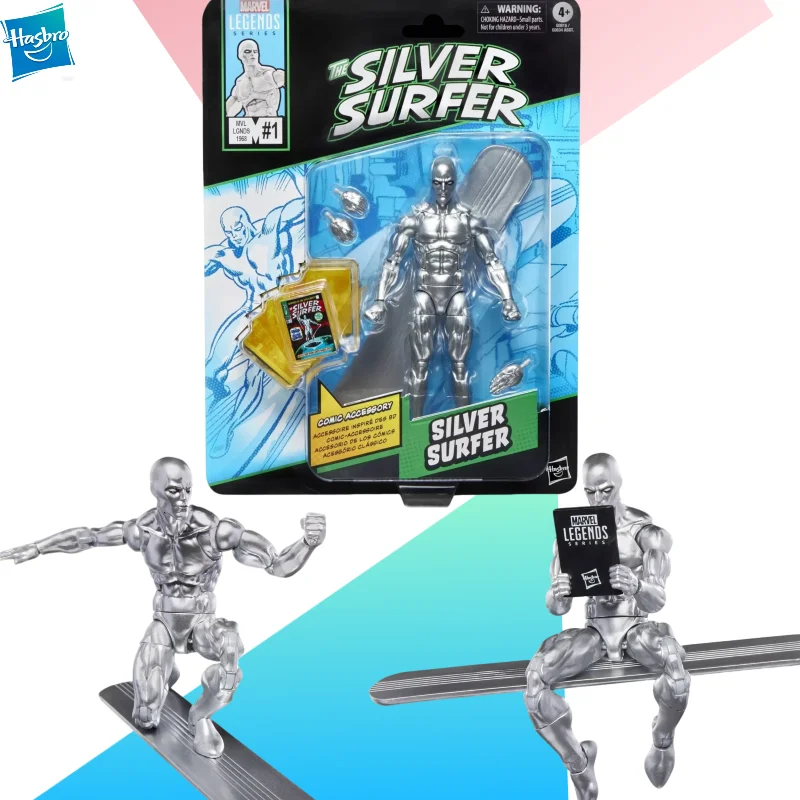 

В НАЛИЧИИ: Коллекционная фигурка Silver Surfer из серии Hasbro Marvel Legends, 6-дюймовая коллекционная модель, игрушка в подарок